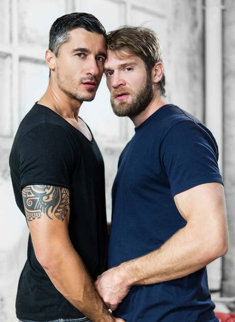 American otter Colby Keller and slovak hunky guy Jay Roberts have a good anal sex