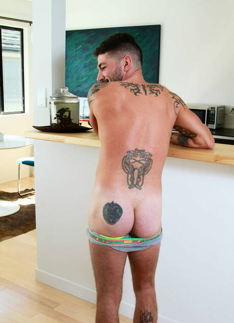 Pretty american guys hunky guy Johnny Hazzard and strongman Will Braun fuck after dick sucking