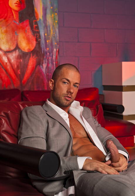 Nasty buddies Rod Daily, Jay Cloud and Joey Devero have a good 3some sex