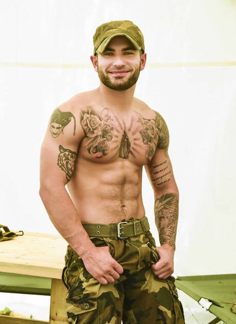 Horny boys Vadim Black, Tobias and Axel Kane in threesome fuck scene