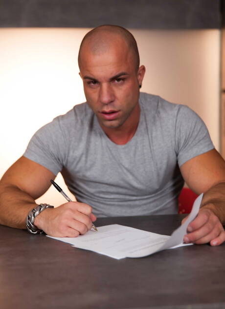 American otter Colby Keller and hunk Antonio Aguilera in hot anal sex