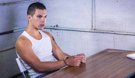 English beefy Paul Walker and latin strongman Bruno Bernal in hot ass bang