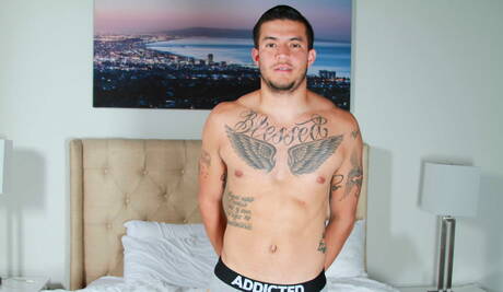 Latin husky guy Joey Rico and tough guy Jacob Marvel have a good anal sex