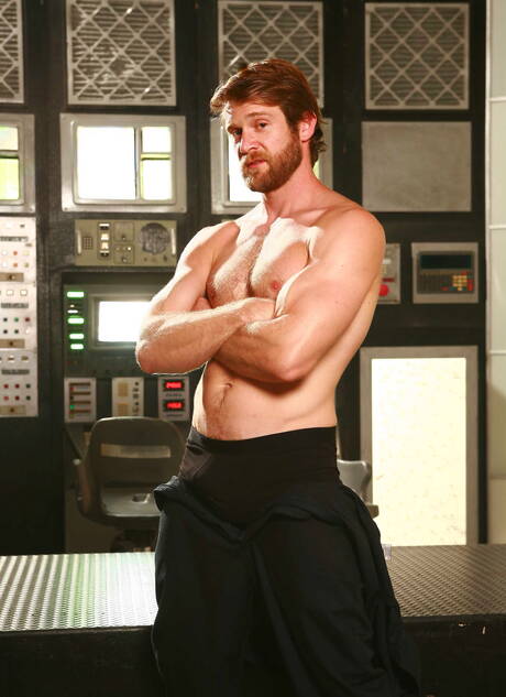 Two american boys stud Billy Santoro and hairy stud Colby Keller banged each other