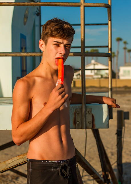 Max, Kyle Ross, Evan, Tyler Hill, Blake Mitchell, Noah White, Sean, Joey have an orgy on beach
