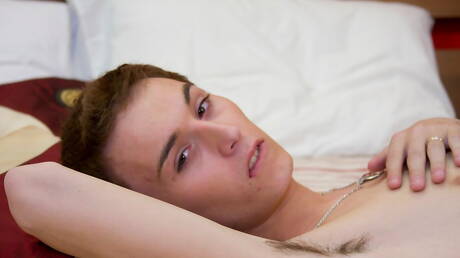 American young dude Casper Benz and young Tony Ray fuck ass after sucking