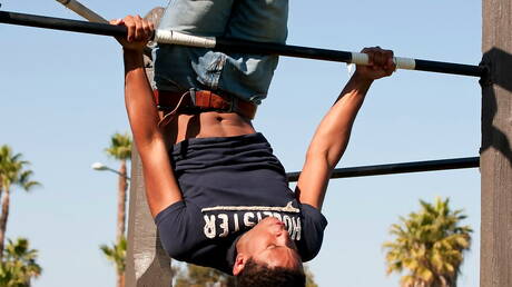 Pretty american guys young dude Patrick Kennedy and beefcake Jayden Hart in black on white anal sex outside