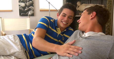 Hot czech boys beefcake Adam Archuleta and superstud Johnny Bloom have a hot couple scene