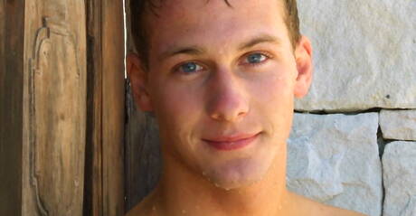 Czech hunk Marcel Gassion wanking in shower