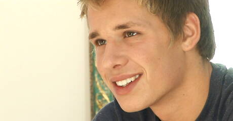 Czech hot twink Matthew Mcewan jerk off