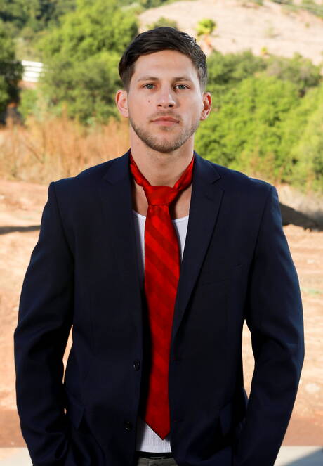 Sexy Roman Todd, Ryan Jordan and Will Braun drilling an ass outdoor