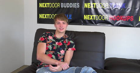 Tough guy Ryan Rodrigues teasing his cock