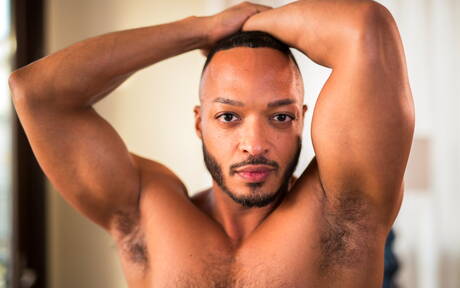 Hot american guys muscular Dillon Diaz and otter Adam Ramzi make a love