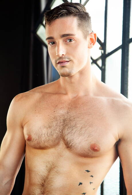 Two american guys muscular Steven Lee and hunky guy Colby Tucker fuck ass after sucking