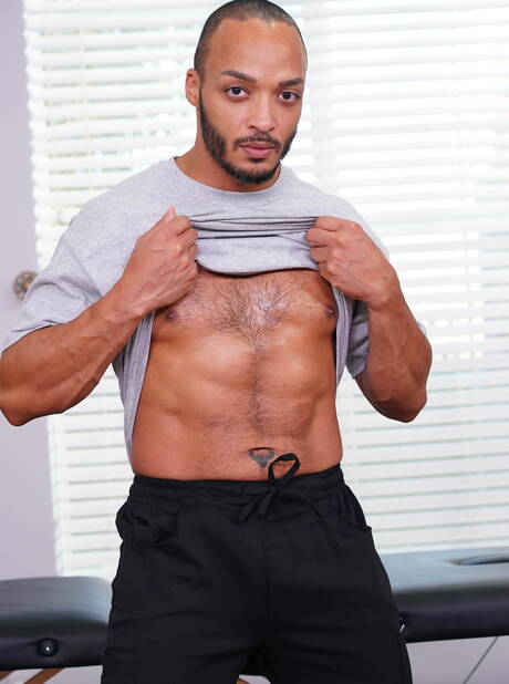 Shameless guys Dillon Diaz, Drew Dixon and Trent King in hot interracial threesome ass fuck