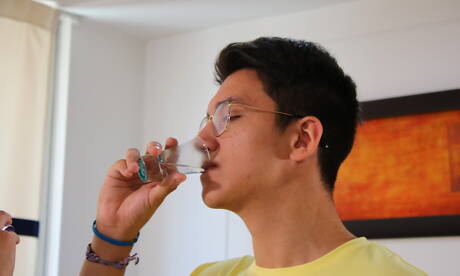 Pretty boy Nate Wayne and argentinian twink Vincent Landi fuck ass after sucking dick