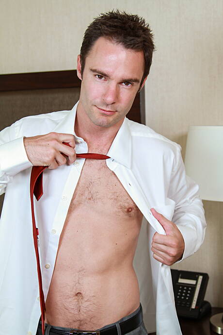 Famous americans, strongman Zane Anders and beefy Cameron Kincade drilling an ass