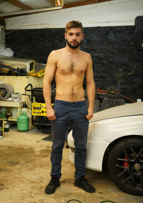 American pornstars stud Johnny Rapid and muscular Jackson Cooper drilling an ass