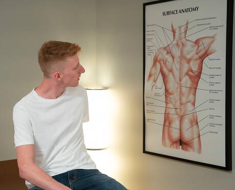 Two american guys tough guy Legrand Wolf and hot twink Richie West have anal sex