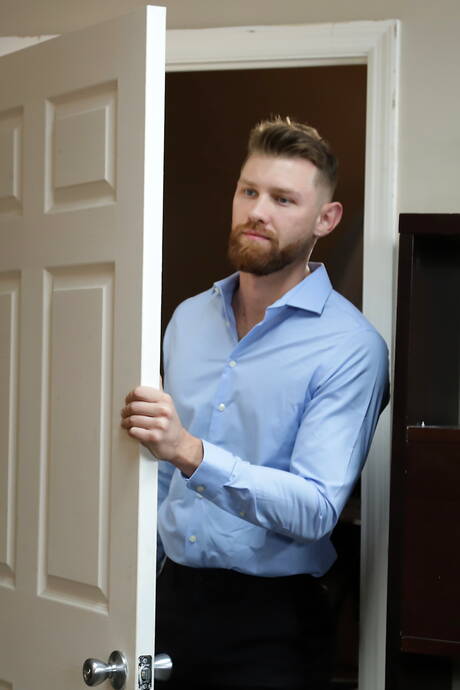 Sexy americans, hot bear Dale Savage and otter Jacob Peterson fuck after dick sucking