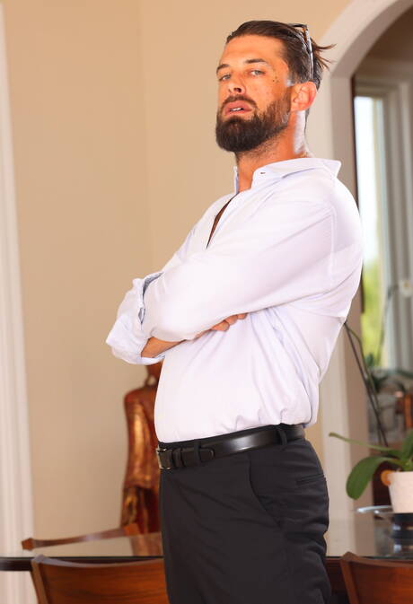 Hot Alpha Wolfe, Dereck Defendi and Julia Robbie in hot bi groupsex