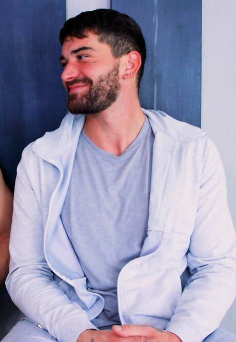 French strongman Chris Damned and stud Johnny B loves bondage