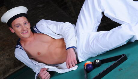 Sexy boys John Parker, Alex Candy and Xander Hollis have 3some anal sex