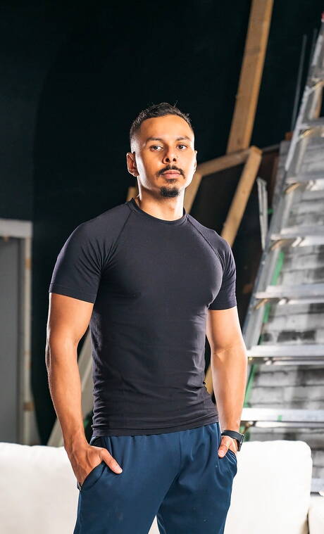 Tough guy Mateo Torres and husky guy Milo Madera fuck after blowjob