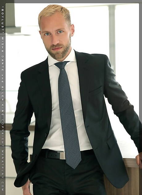 Spanish stud Allen King and stud Misha Dante sucking and fucking each other