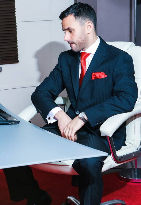 Italian bull Alex Marte and american otter Conner Habib have a hot sex