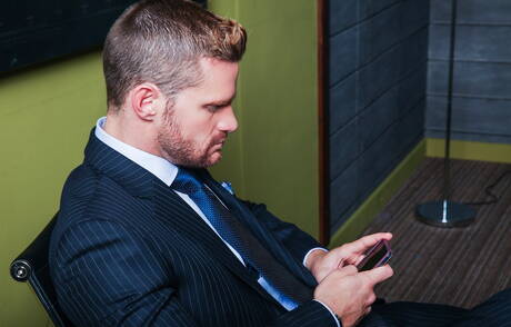 Russian tough guy Dato Foland and american hunk Landon Conrad have a good anal sex