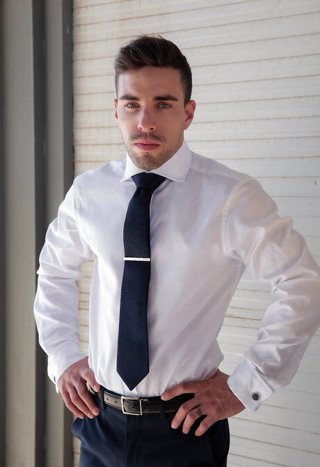 Russian muscular Dato Foland and spanish young Josh Milk banged each other