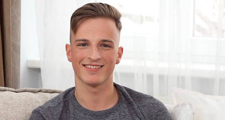 Czech superstud Hans Lagerfeld having a pleasure