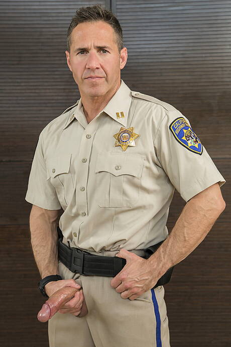 Latin well-built Dean Phoenix and american hairy stud Lance Ford in hard anal sex