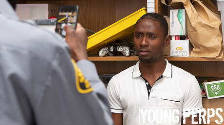 Hot Dark Knight, Connor Halsted and Miller Axton have threesome interracial anal sex