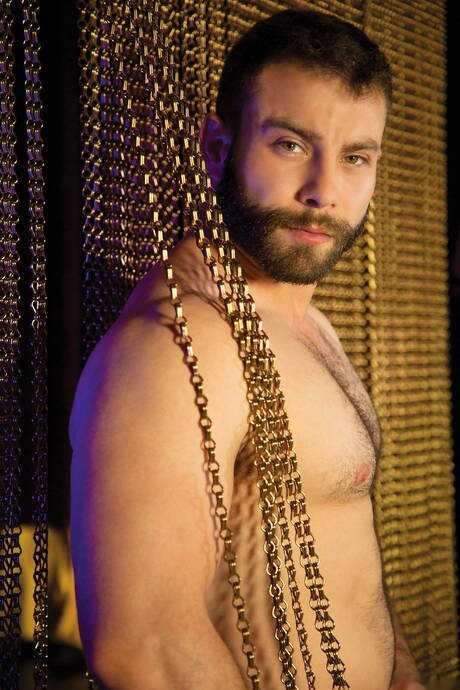 Latin muscular Bastian Karim and spanish muscular Diego Reyes have a hot couple sex