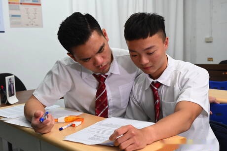 Muscular Don and tough guy Fu have a hot couple sex