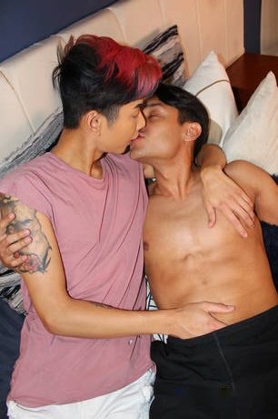 Beautiful boy Angel Nash and asian beautiful boy Nolan Knox love each other
