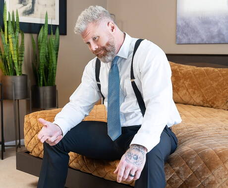 American pornstars hot bear Cain Marko and young Noah White banged each other