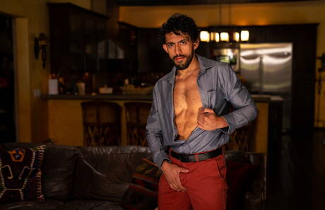 Hot buddies Zeno Rey, Des Irez and Drew Sebastian in hot 3some ass bang