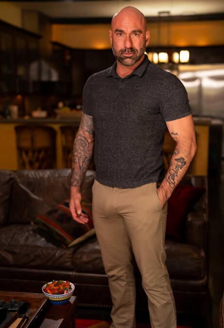 Hot buddies Zeno Rey, Des Irez and Drew Sebastian in hot 3some ass bang